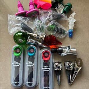 Wine accessories - 20 pieces total some NWT!